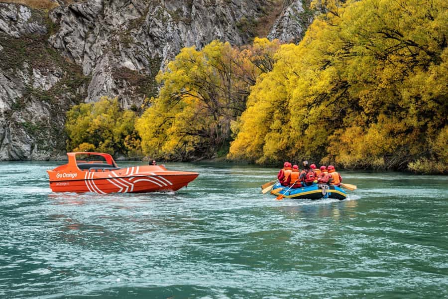 Queenstown: Kawarau River Rafting and Jet Boat Ride - How the transport works, and one point to clarify