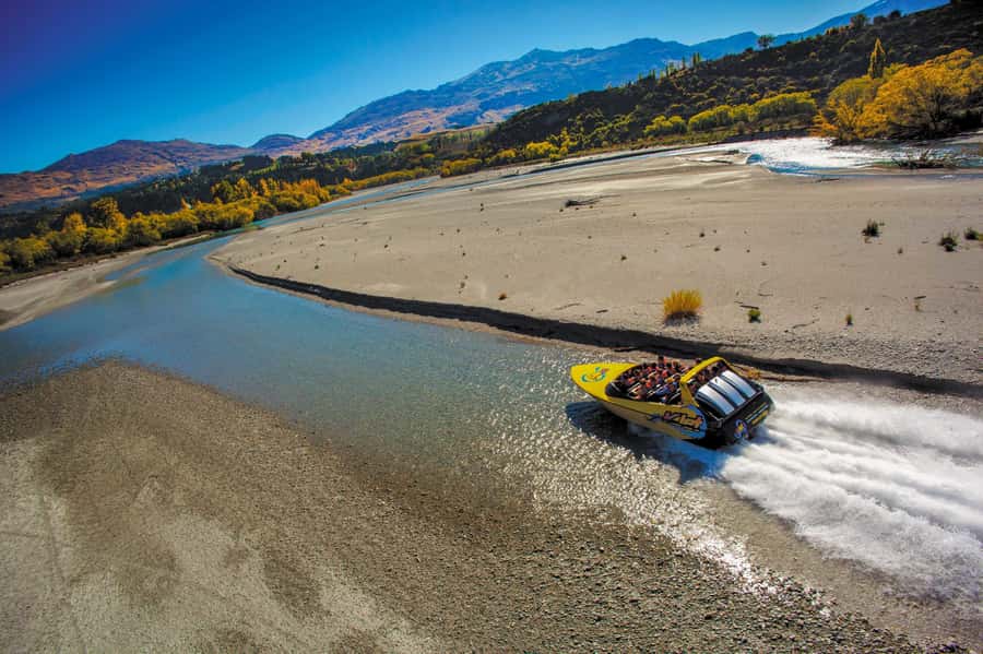 Queenstown: Shotover River and Kawarau River Jet Boat Ride - Queenstown’s fastest hour starts at Main Town Pier