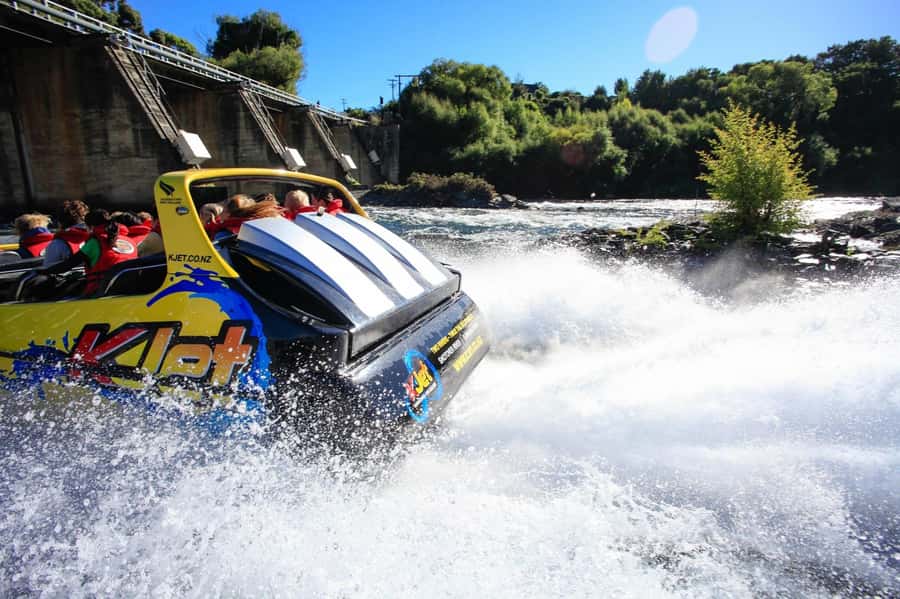 Queenstown: Shotover River and Kawarau River Jet Boat Ride - The Kawarau River brings speed, rocks, and bridges