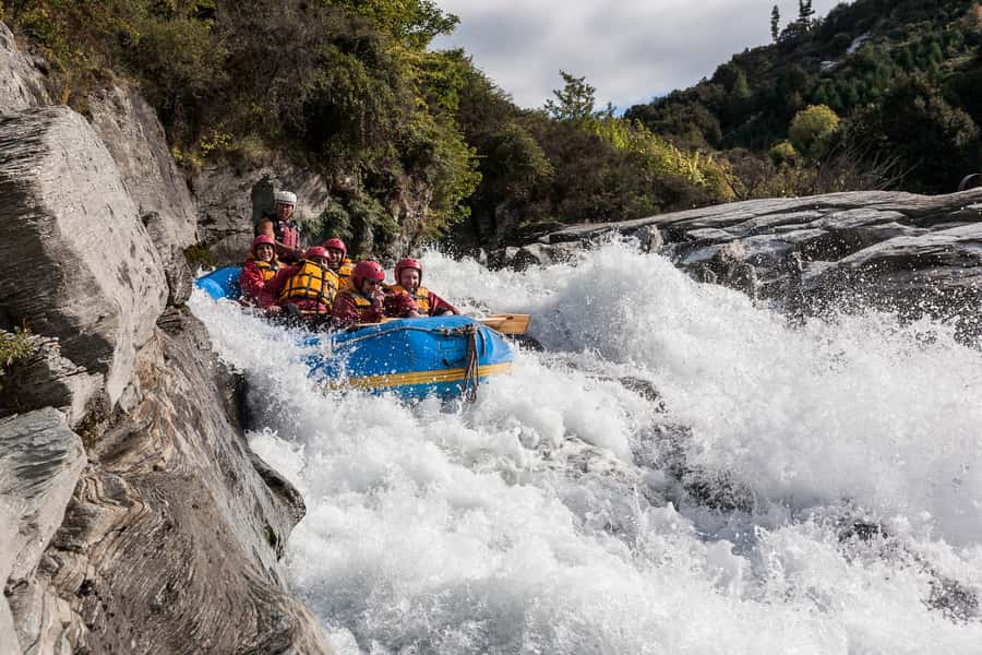 Queenstown: Shotover River Whitewater Rafting Trip - Six rapids, with names you will remember