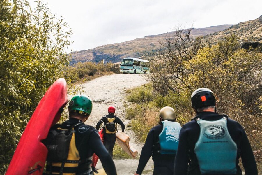 Queenstown: White Water Surfing Along the Kawarau River - Surfing waves and spinning through whirlpools