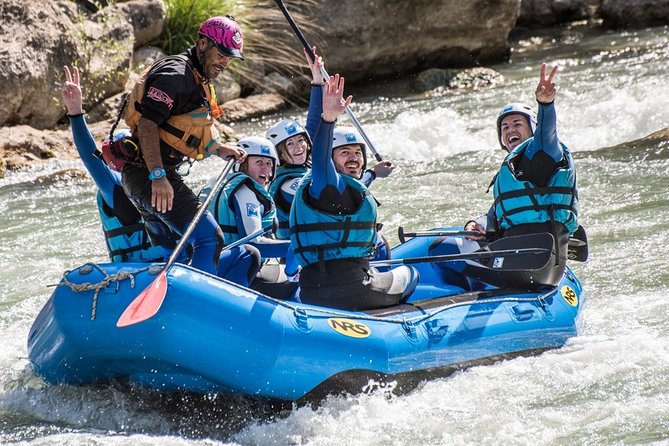 Rafting in Gallego River - Spain, Murillo de Gallego - UR Pirineos - Riglos and the first view of the river valley