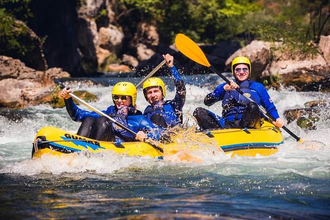 Rafting in upper part of Cetina river from Split or Blato n/C - Leaving Split for the upper Cetina River