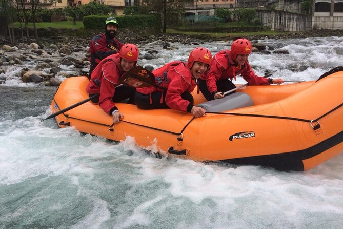 Rafting on Brembo River. - The San Giovanni Bianco briefing