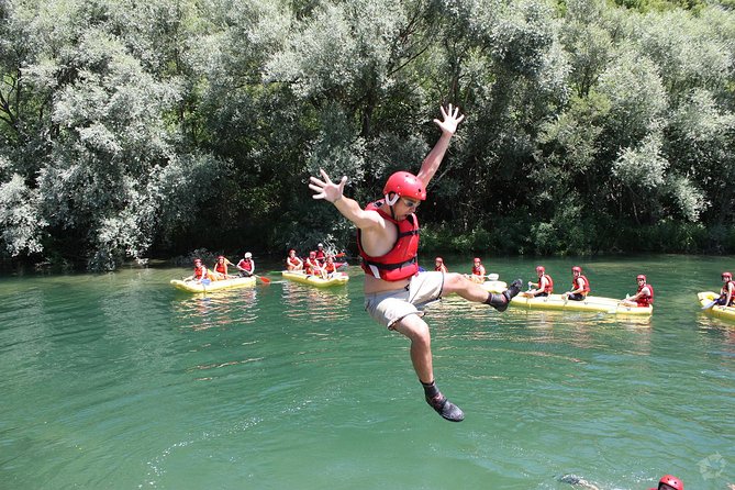 Rafting on Cetina River Departure from Split or Blato na Cetini village - Paddling through quiet water and small rapids