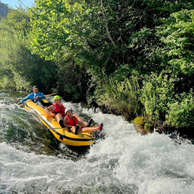 Rafting on Cetina River - Standard Route - Split, Omiš - The Čikotina Lađa to Blato na Cetini route