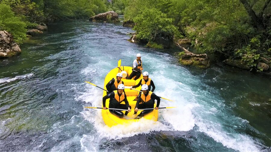 Rafting on the Cetina river - Why the Cetina River makes a good rafting day
