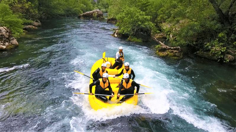 Rafting on the Cetina river - Meeting at Pinta Rafting and getting ready