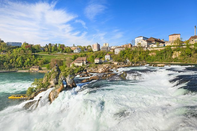 Rhine Falls Coach Tour incl. entry tickets from Zurich - Laufen Castle gives you the first great view