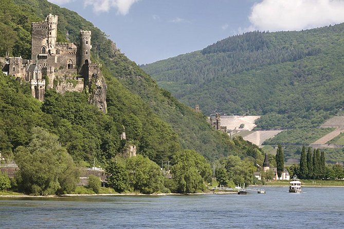Rhine Valley Trip from Frankfurt including Rhine River Cruise - The Niederwald Monument and hill views
