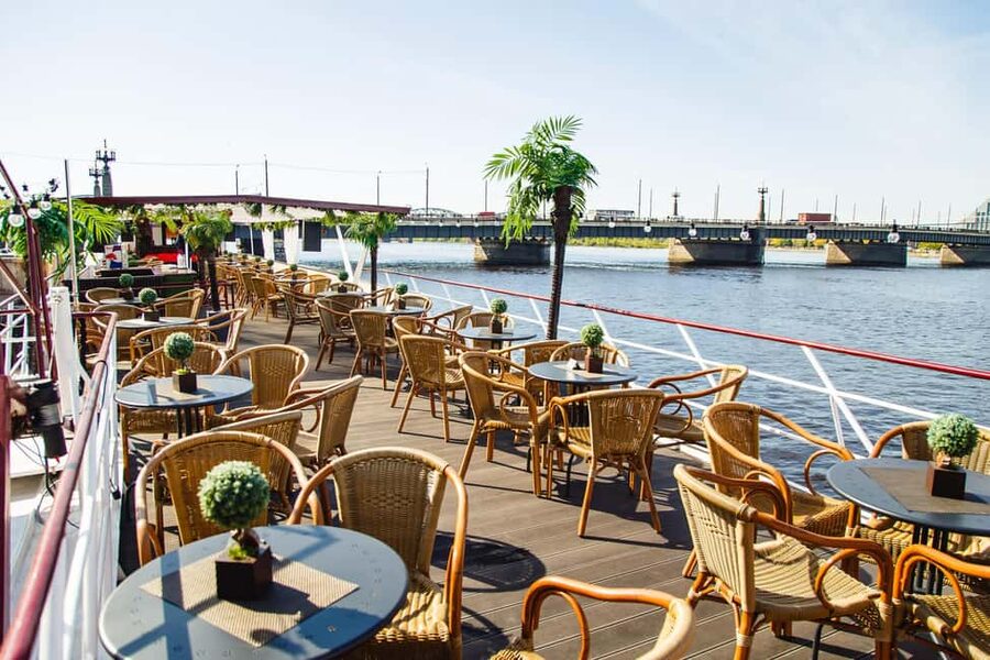 Riga panorama trip - River Cruises Latvia - From the Stone Bridge to Riga’s historic center