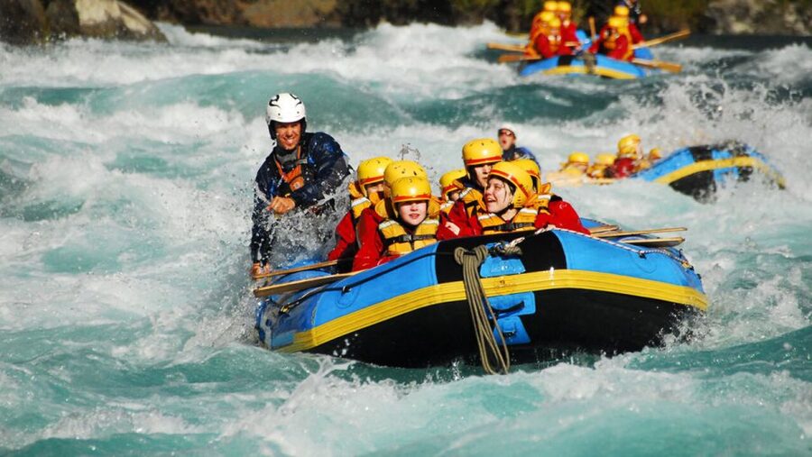 Rishikesh: Ganges River Rafting Adventure - The briefing, helmets, and life jackets