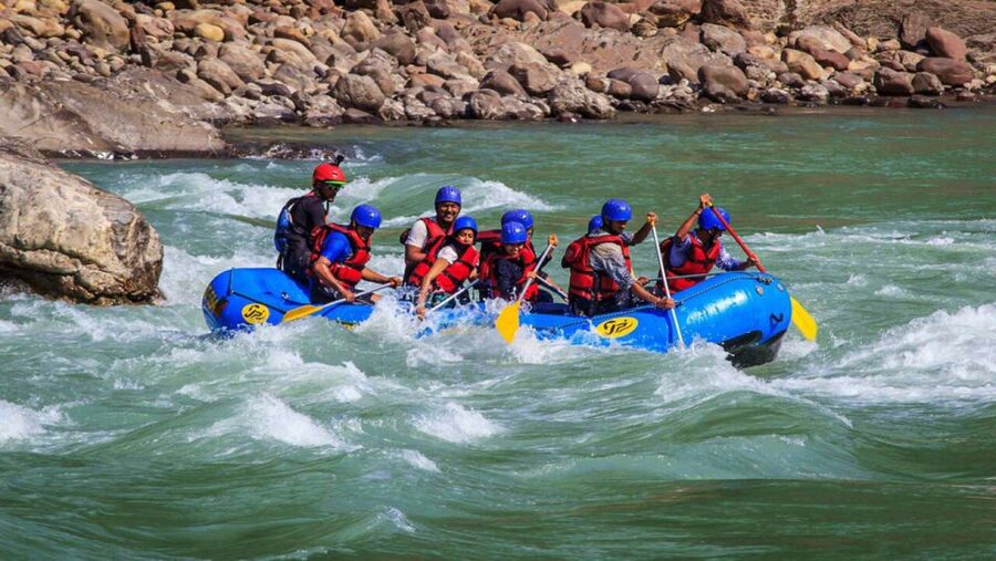 Rishikesh: Ganges River Rafting Adventure - Starting at M.B. Adventure and reaching the river
