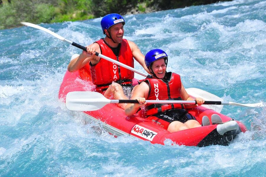 River Kayaking in Köprülü Canyon National Park - Getting ready at the river base