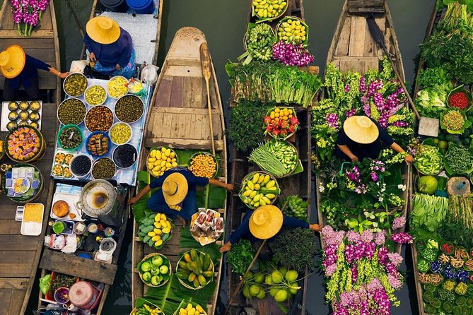 River Kwai Bridge and Floating Market Full-Day Combo - Damnoen Saduak Floating Market and the early start