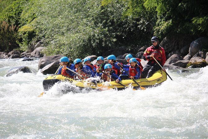 River Rafting for Families - What the river portion is like