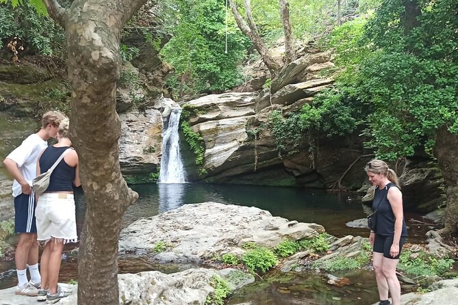 River Trekking to the Waterfall in Andros - What the physical effort feels like
