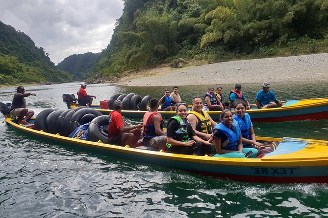 River Tubing Fiji, Navua River - Tubing Downstream Through Gentle Rapids