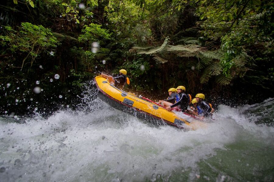 Rotorua Rafting: Kaituna River Rafting Experience-Free Sauna - The 7-Meter Waterfall