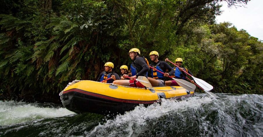 Rotorua Rafting: Kaituna River Rafting Experience-Free Sauna - Swimming, Jumping, and Leaving the Raft