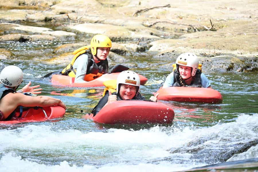 Rotorua Sledging: Kaituna White Water River Board Experience - One hour of rapids at water level