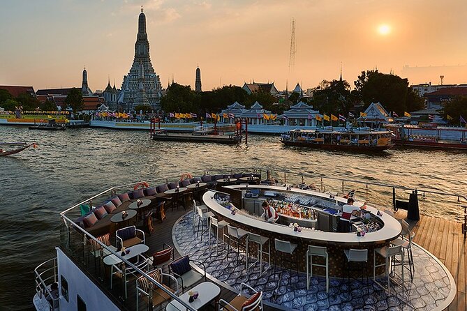 Saffron Luxury Dinner Cruise: A Journey on the River of Kings - What you see from ICONSIAM to the old city