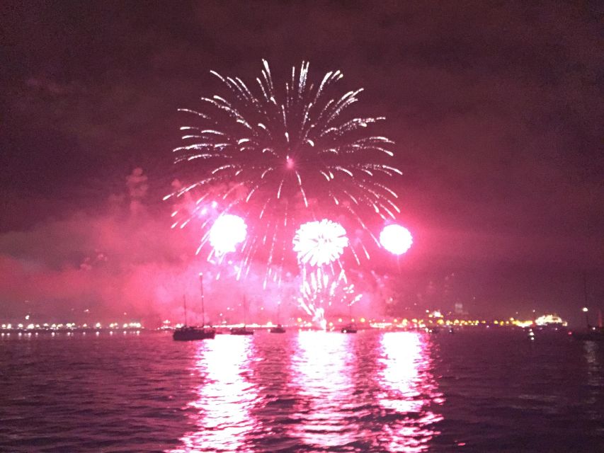 Sail into 2026: Lisbon Fireworks from the River - Comfort on a winter boat