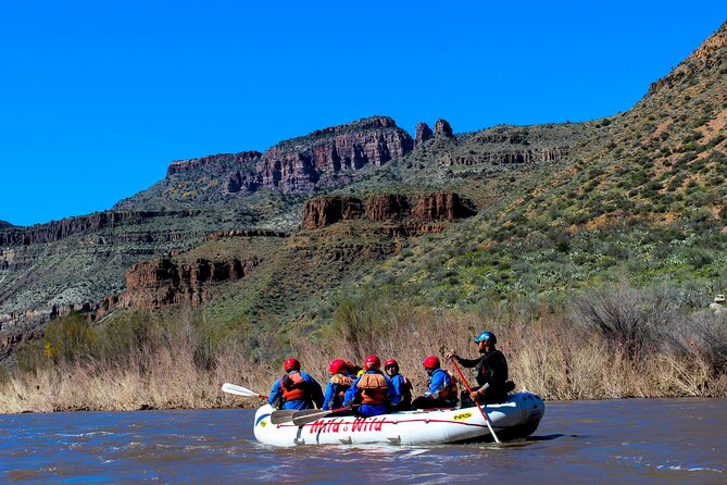 Salt River Whitewater Rafting — Full Day with Lunch - Starting near Whiteriver on the Fort Apache Reservation