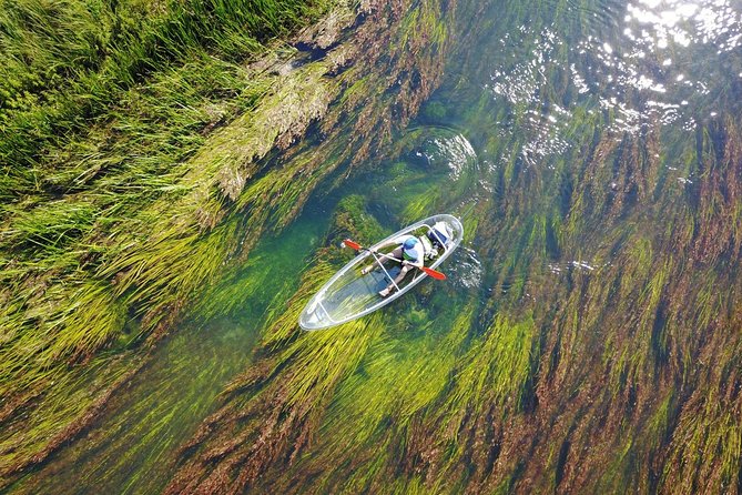 See through kayaks on Gacka river - Why the clear kayak makes the Gacka special