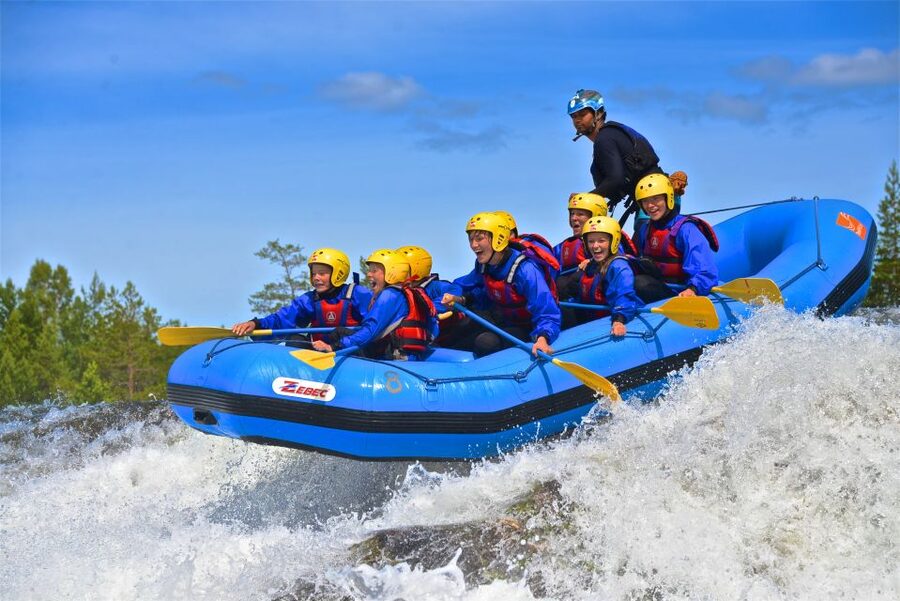 Setesdal, Evje: Family Rafting on the beautiful Otra river - What makes this good for first-time rafters