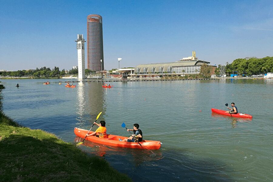 Seville: 2–Hour Guadalquivir River Kayaking Tour - La Cartuja and the Expo 92 waterfront