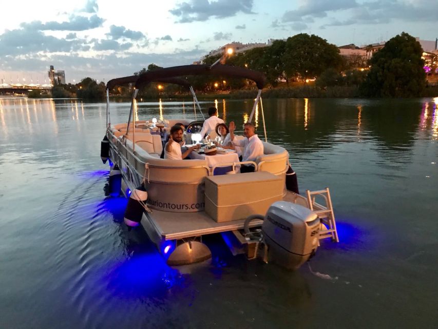 Seville: Exclusive River Boat Tour with Tapas - The captains and the bilingual commentary