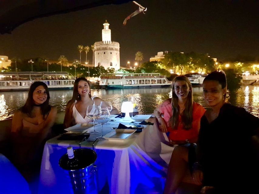 Seville: Exclusive River Boat Tour with Tapas - The city’s big landmarks from the river