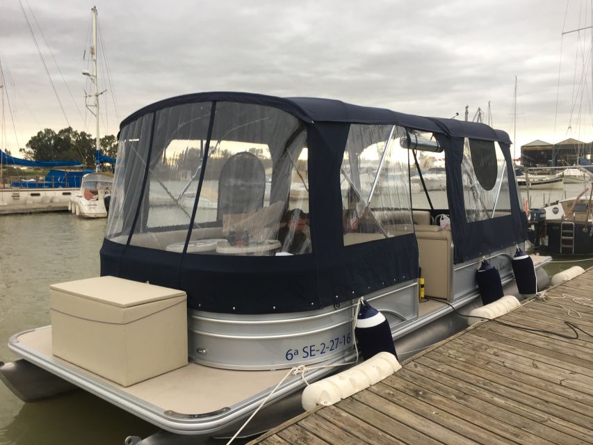 Seville: Exclusive River Boat Tour with Tapas - What the tapas and drink are really like