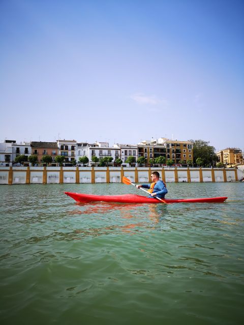 Seville:Guadalquivir River Kayak Tour - Under the Puente de Isabel II