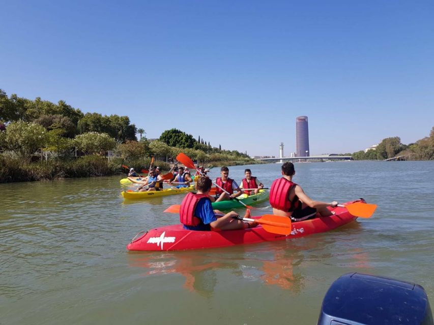 Seville: Guadalquivir River Kayaking Trip - Choosing a route past Seville’s landmarks