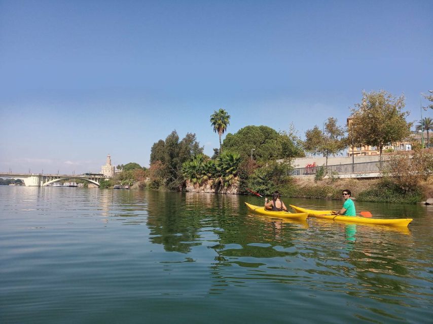 Seville: Guadalquivir River Kayaking Trip - What the two-hour duration really gives you