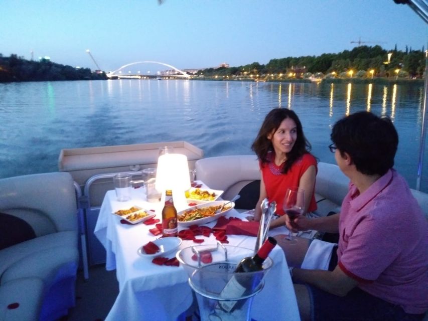 Seville: Private Boat Tour with Paella Lunch and Drinks - A private lunch on Seville’s Guadalquivir