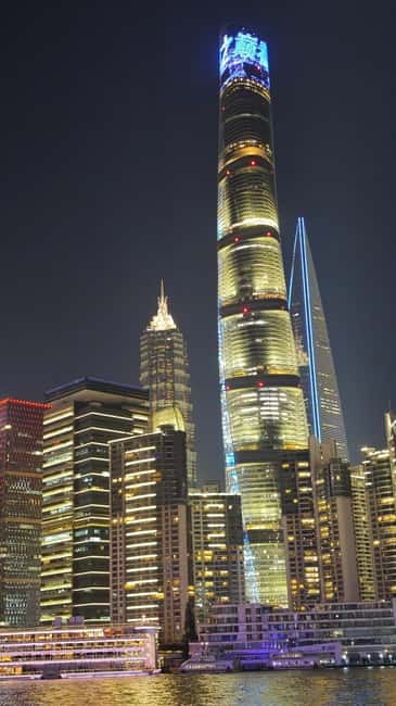 Shanghai: After Dark Dinner and Huangpu River Night Cruise - Shanghai Tower or Oriental Pearl from above