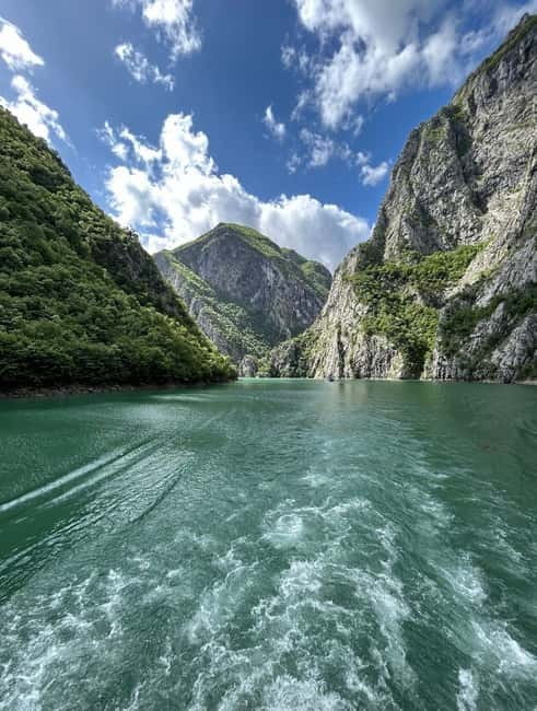 Shkoder: Transfers to Valbona/Theth/Shala River. Both ways. - Boarding the ferry at Koman