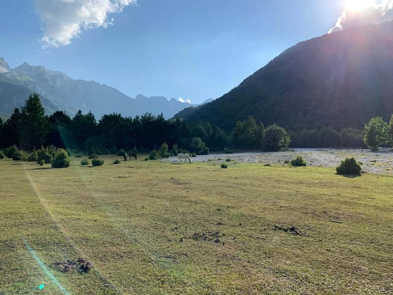 Shkoder: Transfers to Valbona/Theth/Shala River. Both ways. - Coffee and breakfast at Lugina e Komanit