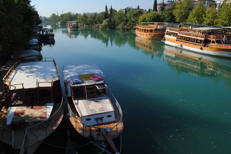 Side: Manavgat River Boat Trip & Grand Market w/ Lunch - Blue Mosque and the short cultural stop