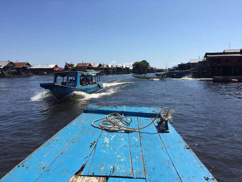 Siem Reap: Tonle Sap, Kampong Phluk & Floating Village Tour - Entering Kampong Phluk’s tall-house community