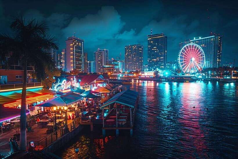 Singapore: Nighttime City Sightseeing Tour with River Cruise - Spectra at Marina Bay Sands around 7:50 PM