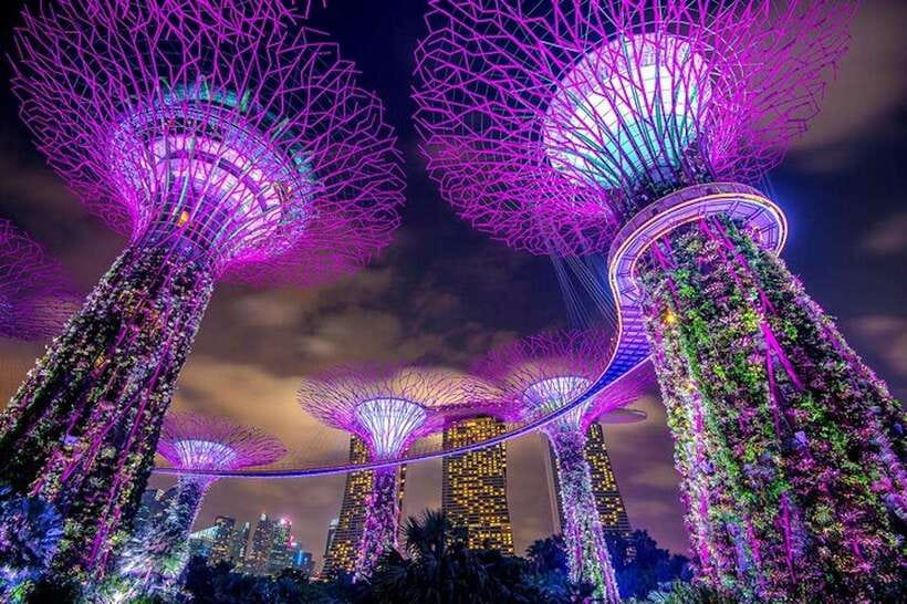 Singapore: Nighttime City Sightseeing Tour with River Cruise - Kampong Glam, Little India, and Chinatown in 45 minutes