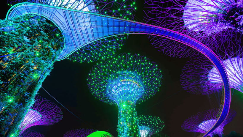 Singapore: Twilight Tour with River Cruise and Light Shows - Garden Rhapsody beneath the Supertrees