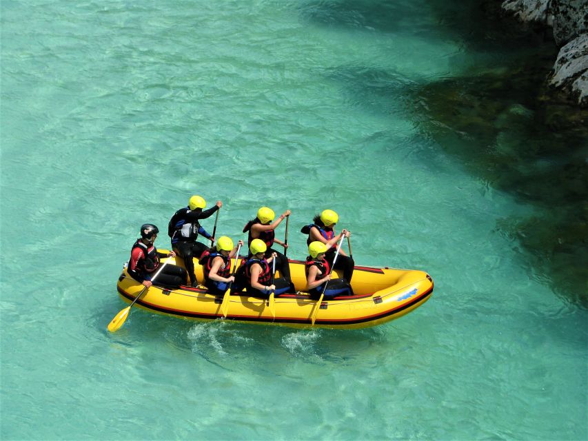 Slovenia: Half-Day Rafting Tour on Soča River with Photos - Ninety minutes on the Soča