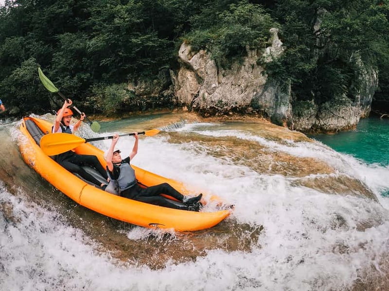 Slunj: River and Waterfalls Kayaking on Mrežnica river - What is included for $76