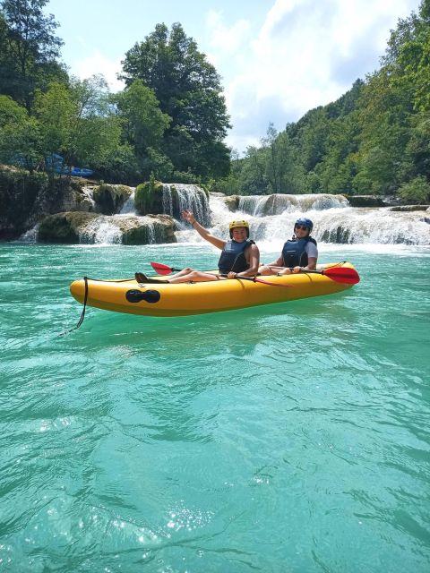 Slunj: Upper Mreznica River Kayaking Adventure - The final river section and return to base