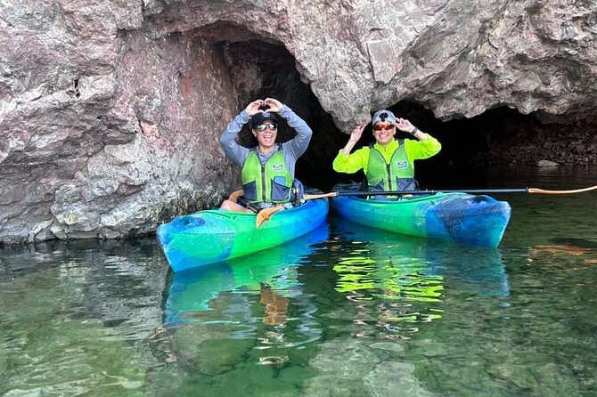 Small Group Guided Colorado River & Emerald Cave Kayak Tour - The first two miles toward Emerald Cave